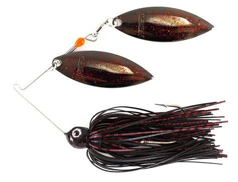 Buy Nichols Lures EL25-12 Pulsator Elite Lo-Pro Spinnerbait, Black ...