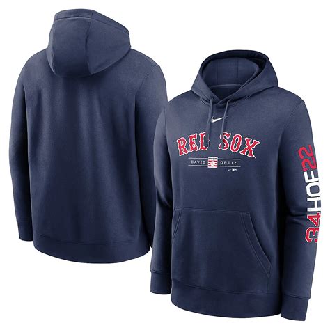 Nike David Ortiz Boston Red Sox 2022 Hall of Fame Inductee Pullover ...