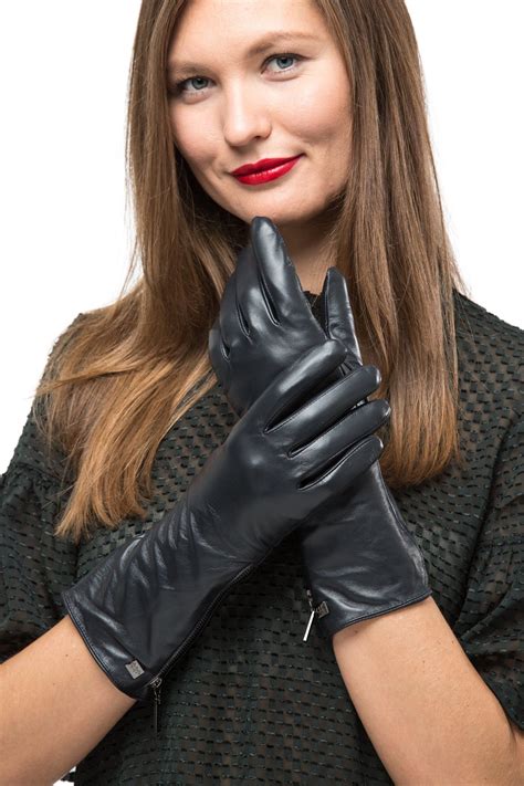Women's Leather Winter Gloves at Agnes Reilly blog