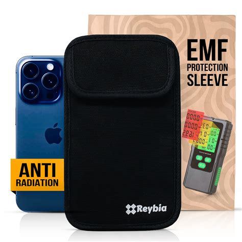 Amazon.com: EMF Shield Sleeve for Cell Phone Radiation Blocker for Cell ...