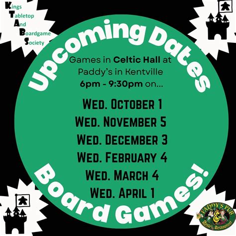 Games in Celtic Hall, Paddys Irish Brewpub & Rosies Restaurant in ...