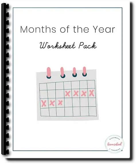 Free Printables Months Of The Year Cards