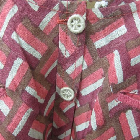 Printed side pleat top – indigenecraft.com
