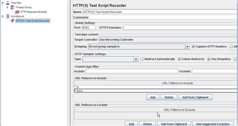 JMeter Test Script Recorder 的图像结果