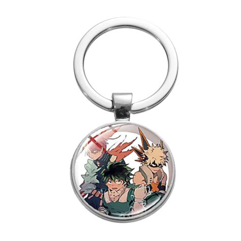Buy ZKFDPComic Anime My Hero Academia Key Ring Midoriya Lzuku All Might ...