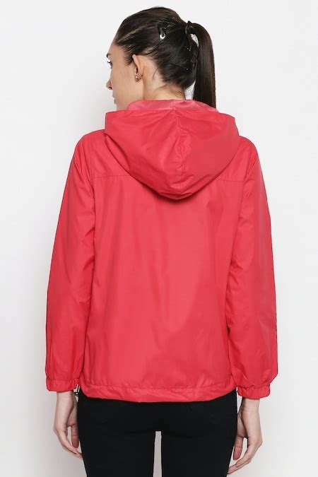 Pink Solid Winterwear Full Sleeves Women Regular Fit Jackets - Selling ...