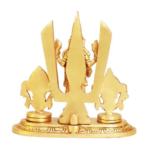 Giri - Brass Tirupati Balaji Shanku Chakra Namam Idols — Giri Trading ...