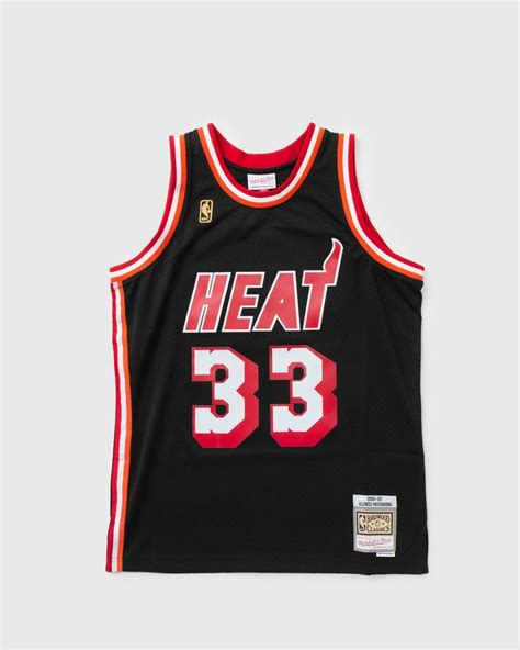 Mitchell & Ness Nba Swingman Jersey Miami Heat 1996 97 Alonzo Mourning ...
