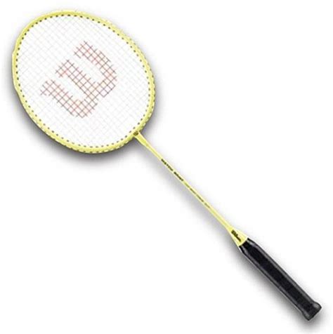 WILSON Matchpoint Badminton Racket Black, Yellow Strung Badminton ...