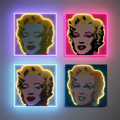 Andy Warhol's Art Gets a Neon Update