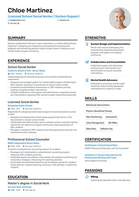 Resume Samples Licensed Social Worker Resume Sample Social Work Intern