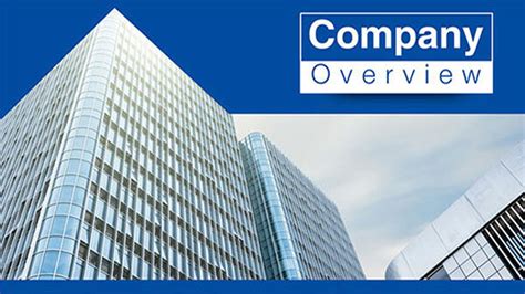 Templates - Company Overview - Page 1 - Slides365