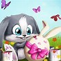 Image result for Cute Cartoon Easter Bunny Wallpaper