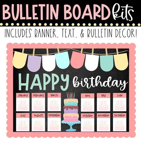 September Birthday Bulletin Board Ideas September Bulletin Board Set