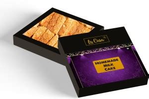 La Casa Homemade Milk Cake | Pure Ghee Fresh Milk Cake Burfee | Gift ...