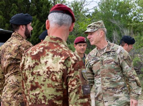 US Army Chief of Staff tours III Armored Corps Warfighter at Fort Hood ...