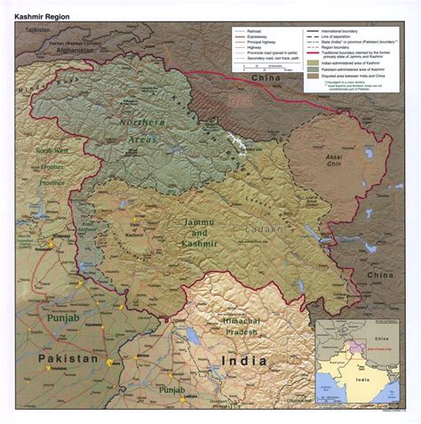 Kashmi Religion Map 的图像结果