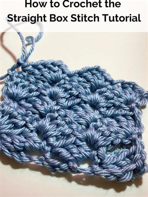 Image result for Crochet Boxed Stitch Tutorial