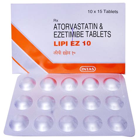 Lipi EZ 10 Tablet | Uses, Side Effects, Price | Apollo Pharmacy
