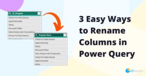 Image result for Rename Multiple Names Power Query