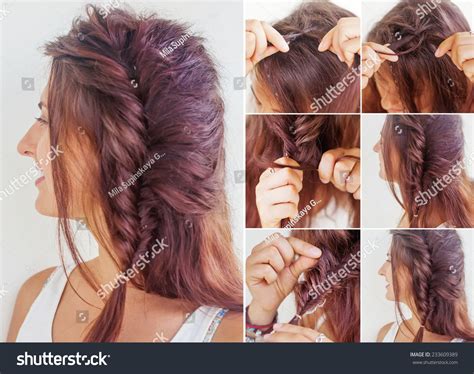Image result for Fishtail Braid Hairstyles Tutorial