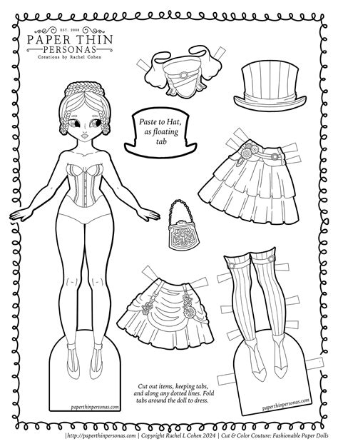 Free printable paper dolls template, Download Free printable paper ...