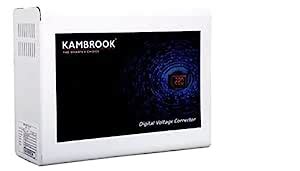 KAMBROOK 5kva Digital Automatic Voltage Stabilizer for AC Usage Upto 2 ...