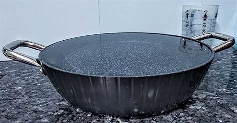 Buy Prestige Durastone Hard Anodised 6 Layer Non-Stick Kadai with Glass ...