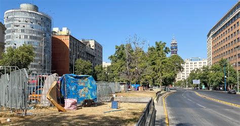 Personas en situación de calle eje Alameda-Providencia cae 92% - La Tercera