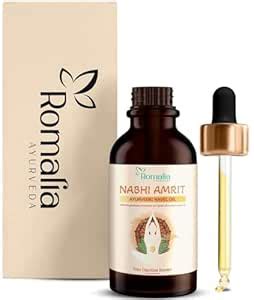 Romalia Ayurveda® Nabhi Oil for Digestion, Hair Growth, Glowing Skin ...