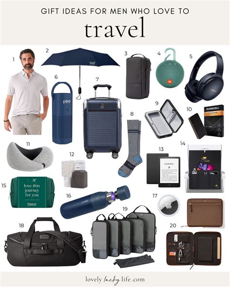 20 Unique Travel Gifts for Men Who Love to Explore
