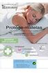 Matelas GENERIQUE Matelas + Alèse 90x200 x 20 cm Ferme - Déhoussable ...