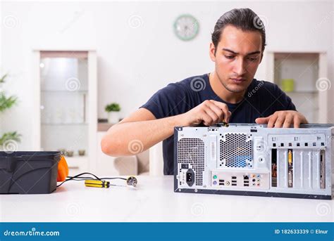 Image result for Man Repairing Computer
