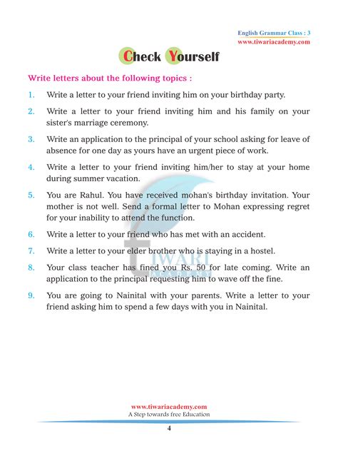 Informal Letter Writing Samples 的图像结果