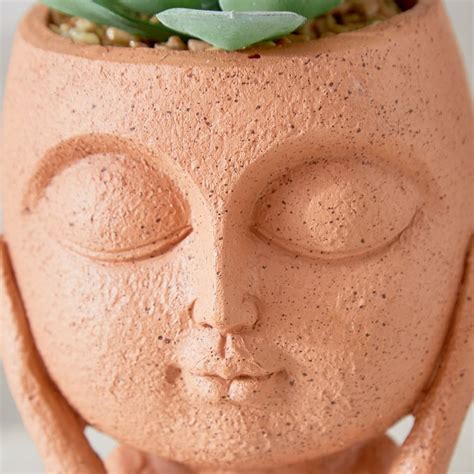 Buy Gloria Human Artificial Succulent in Polyresin Planter from Home ...