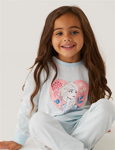 Buy Disney Frozen™ Pyjamas at Marks & Spencer