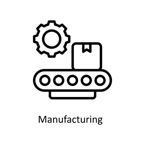 Manufacturing Vector Outline 的图像结果