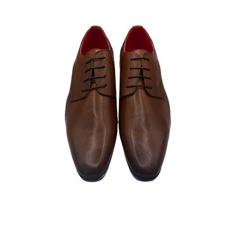 MO61 Plain Brown Derby Shoe | Suits.ie