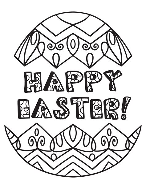 Fun Easter Coloring Pages for Kids and Adults