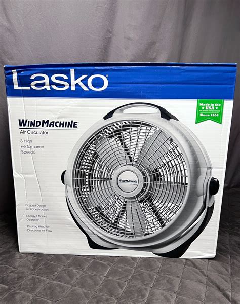 Lasko 3300 20″ Wind Machine Fan With 3 Energy-Efficient Speeds ...