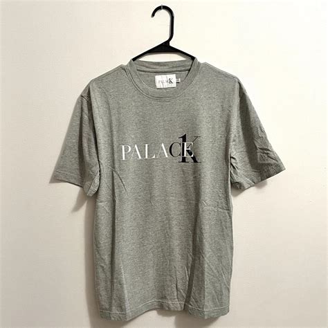 palace x calvin klein tshirt great condition no flaws - Depop