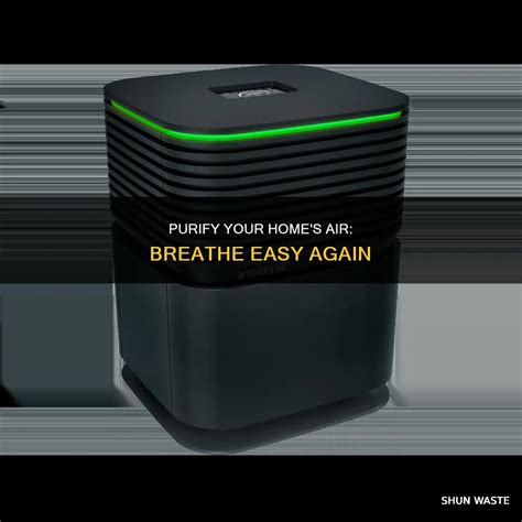 Purify Your Home's Air: Breathe Easy Again | ShunWaste