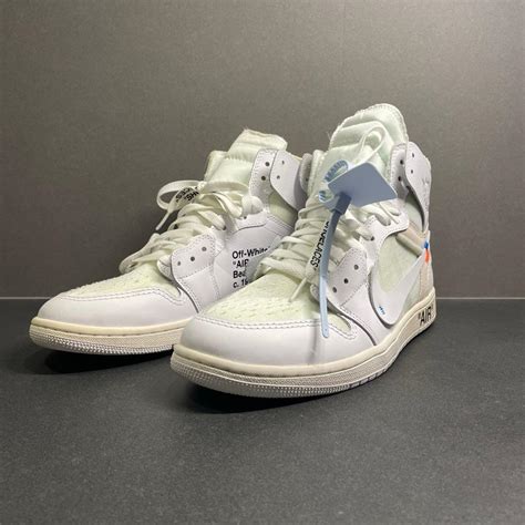 Off-White Air Jordan 1 High "Alaska" - JustFreshKicks offwhite ...