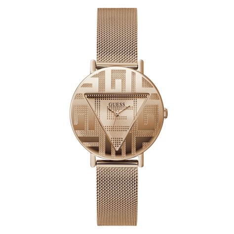 Guess Rose gold Round Dial Quartz Analog Women Watch - GW0527L3 - At ...