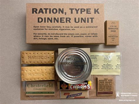 K RATION - Type III Set | Verlag Kopf