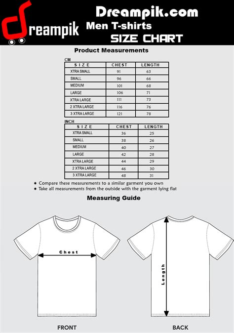 Men Size Chart – Chombooka