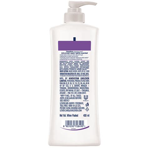 Vaseline Intensive Care Advanced Repair Body Lotion, 400 ml Price, Uses ...
