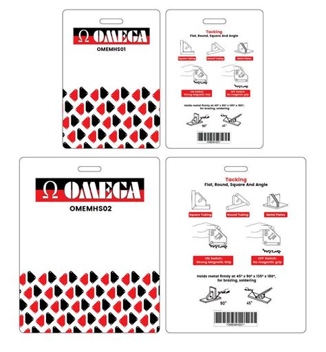 Front and back cards for inside a clam shell to hold a magnet | Freelancer