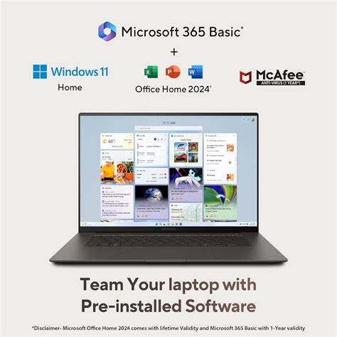ASUS ZENBOOK S16, 16" TOUCH SCREEN, 3K OLED, AMD RYZEN AI 7 OCTA CORE ...