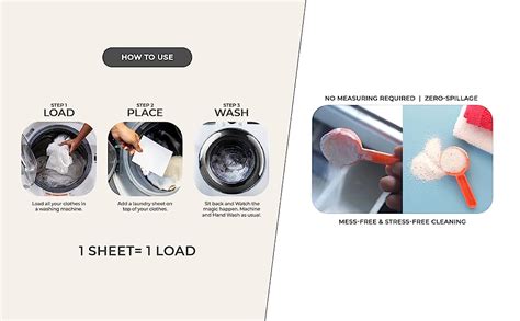 Reflekt Smart Laundry Detergent Sheets for Front and Top Load Washing ...